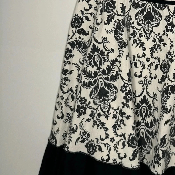 Vintage JKLA California A-Line Skirt Elastic Waist w/Side zipper - Picture 7 of 14